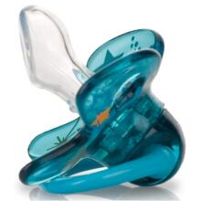 „Nuby Geo Art“. 5718 Anatominės formos silikoninis čiulptukas (0–2 m)