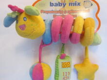 BabyMix Art.Z2413 vaikų žaislinė spiralė vežimėliui, lovai ar automobilio kėdutei