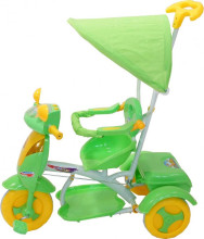 ELG Scooter Art.43680 Green Vaikų triratukas su stogu