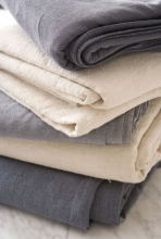 La bébé Boutique Eco 100% Natural Linen 5 psc. Organic linen cloth wipes (S)