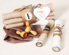 La Bebe™ Linen Art.44045 Eco 100% Natural Linen Organic wipes 1 m