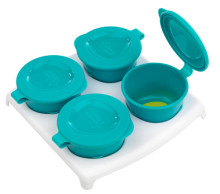 Tommee Tippee Baby food pots 4+ Баночка для пищи с крышкой 4+ 50 мл 