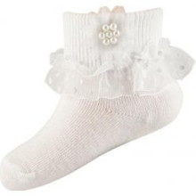 SOXO Baby 64116 Medvilninės stilingos kojinės su lanku 0-12 m.