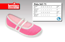 Tekstiliniai batai „Lemigo Pola 565“