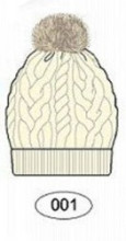 LENNE '14 - Зимняя шапка для девочек art.13389 Rhea (52-56 cm) цвет 001