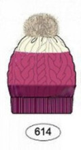 LENNE '14 - Зимняя шапка для девочек art.13389 Rhea (52-56 cm) цвет 614