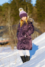 LENNE '14 - Зимняя шапка для девочек art.13389 Rhea (52-56 cm) цвет 614