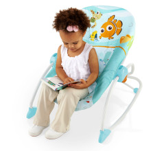 Disney Baby D660053 „Nemo Rocker“ supamoji kėdė nuo pat gimimo (3kg - 18kg)