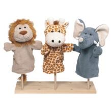 „Goki Hand Puppets“ gaminys. VG15354 rankinė lėlė „Žirafa“