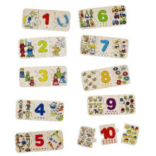Goki VG57594 Puzzzle, learn counting and assigning