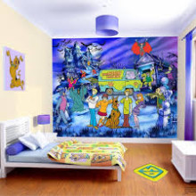 „Walltastic Scooby-Doo“ licencijuota vaikų siena
