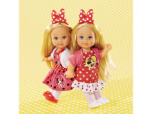 Simba  Minnie Mouse Evi & Steffi Love Art.105746055 Кукла в модном платье 2уп.