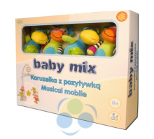 Baby Mix 575 Musical Hipcie Mobile Музыкальная карусель с мягкими игрушками