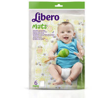 Libero Mats Art.61700 Vienkartinės sauskelnės 6vnt 50x70 cm