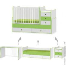 Lorelli Maxi Plus Art.56305 White/Walnut
