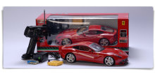 „MJX R / C Technic Radio“ valdomas automobilis „Ferrari F12 Berlinetta Scale“ 1:14