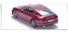 „MJX R / C Technic“ radijo bangomis valdoma mašina „Porsche Panamera“ raudona skalė 1:14