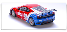 MJX R/C Technic Radiovadāma mašīna Ferrari F430 GT Racing SKY Mērogs 1:10