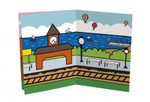 K's Kids Popbo™ Train Set Art.KA10654 Vilciena komplekts