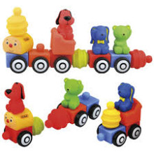 K's Kids Popbo™ Train Set Art.KA10654 Vilciena komplekts