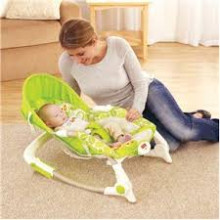 Fisher Price Newborn-to-Toddler Portable Rocker Art. BCD28 Bērnu šupuļkrēsliņš