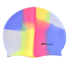 Spokey abstraktus menas. 83950 Aukštos kokybės silikoninė baseino (plaukimo, plaukimo kepurės) kepurė