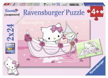 Ravensburger Puzzle 090495V Hello Kitty Пазл 2x24 шт.