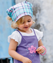 Qubo ™ Q-Band Art.339 mergaitiškas medvilninis šalikas - bandana [šalikas]
