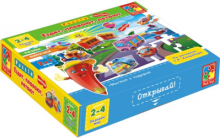 Roter Käfer Puzzle Transports (Vladi Toys)