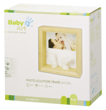Baby Art Kit Deluxe Frame Art. 3601096300 rinkinys kūdikių kabutėms / rankų atspaudams kurti