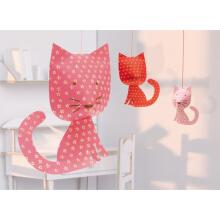 Djeco DD04955 Cats Hangers 3D interjero katės 3 vnt