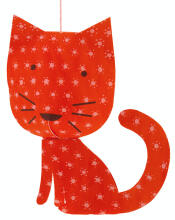 Djeco DD04955 Cats Hangers 3D interjero katės 3 vnt