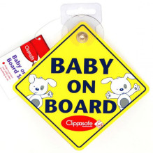 „Clippasafe CLI 53 Baby On Board“ automobilio pakaba