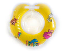Flipper Art.FL002 Plaukimo žiedas kūdikiams (pripučiamas žiedas ant kaklo maudynėms) 0 -24 mėnesiai (3-18 kg apkrovoms).