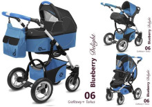 „Babyactive'14 Elipso Blueberry Delight Col.06“ universalus vežimėlis 2 viename