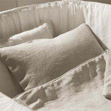 La bebe Eco Linnen Collection Комплект детского постельного белья из 2х частей 100x135cm (натуральный лён)