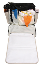 Fillikid Changing Bag Viola Art. 8332-07 Māmiņu soma ratiem ar pārtinamo matraci Grey