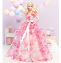 Mattel Barbie Doll - gimtadienio palinkėjimai. BCP64 kolekcijos lėlė Barbė