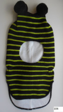 Megztas kepurė „Lenne'15 Bug“ 14581-15581 / 104 Kūdikio megztos vilnos kepurės apykaklė (dydis 40-48)