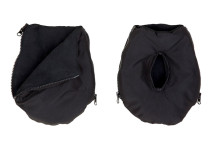 „Alta Bebe 2801-03“ juoda rankinė „PolarMuff“ vežimėlio rankinėms pirštinėms (universali)