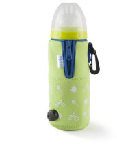 Nuvita Tavelmilk Flexi® Art. 1073 Green Travel bottle warmer with zip