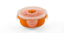 Nuvita Art. 4466 Orange Collapsable silicone containers 230 ml