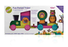 Oops Art.17001.10 Fun Forest Train Деревянный паровозик