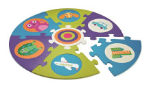Oi, 14002.20 „City Safe and Fun Playmat“ vaikiškas grindų kilimėlio galvosūkis 23 elementai