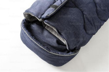 Nuvita Caldobimbo Junior® Art. JR0006 Jeans/Grey Спальный мешок с терморегуляцией