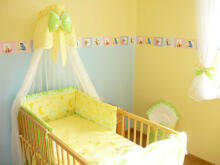 „Puchatek Yellow 8674“ baldakimas lovelei