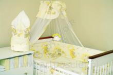 „Puchatek Yellow 8674“ baldakimas lovelei