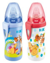 „Nuk Active Cup Disney Art“ 10750413 treniruoklis / butelis su silikoniniu snapeliu, kūdikiams nuo 12 mėnesių amžiaus, 300ml