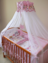 MimiNu Baby Owl Комплект детского постельного белья из 2х частей 100x135 cm