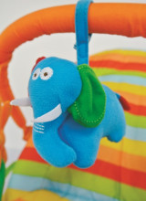 Britton® Rainbow Art.B2313 кресло-качалка с развивающими игрушками